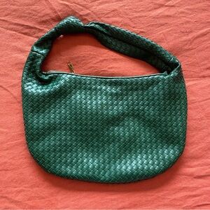 Anthropologie The Brigitte Satchel by Melie Bianco in Dark Green